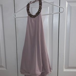 women’s lavender halter top